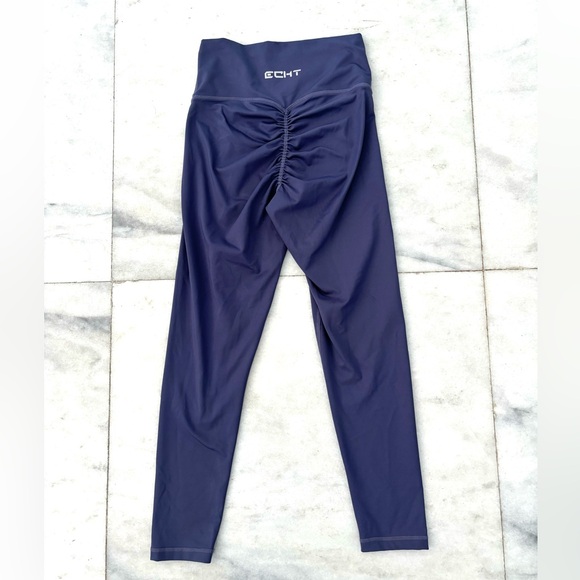 Echt Force Scrunch Leggings Womens Small High Waist Scrunch Butt Purple - Picture 1 of 8